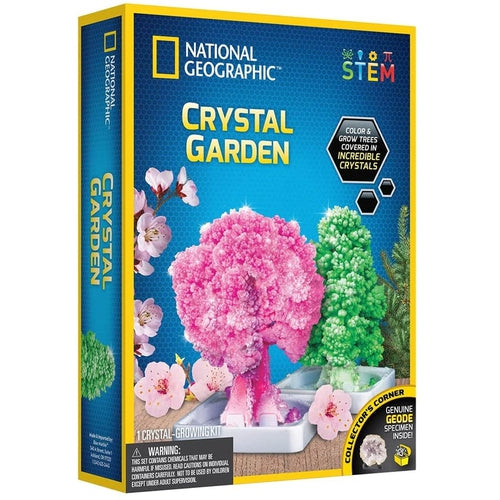 Crystal Growing Garden | Science kit by National Geographic | Age 6+