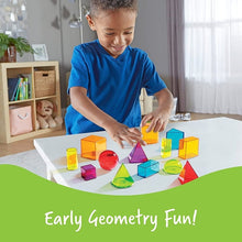 Load image into Gallery viewer, View-Thru® Geometric Solids | Set of 14 by Learning Resources US | Age 8+
