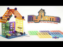 Load and play video in Gallery viewer, Snap Circuits® My Home | Your Power, Know How It Works | SC-MYH7 by Elenco | Age 8+
