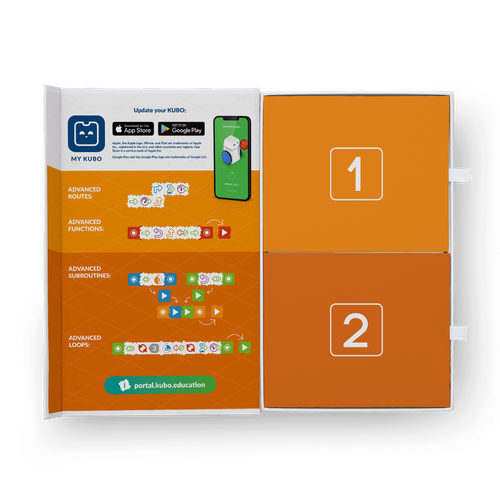 مجموعة KUBO Coding + - 10102 | مجموعة تعليمية إضافية/توسعية للروبوت للأطفال من سن 4 سنوات فما فوق 