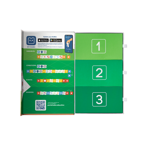 مجموعة KUBO Coding ++ - 10103 | مجموعة تعليمية إضافية/توسعية للروبوت للأطفال من سن 4 سنوات فما فوق 