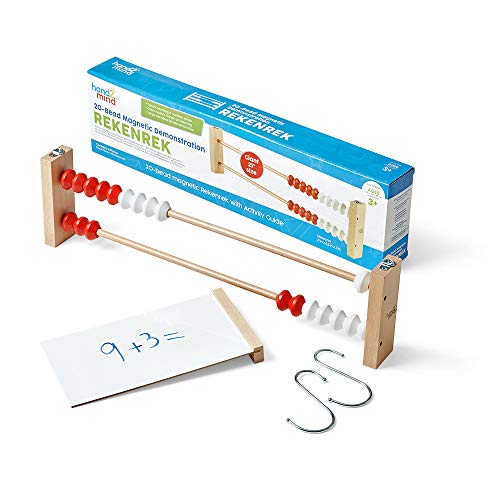 Learning Resources Giant 20 Rekenrek Counting Beads | Math Classroom Abacus for Kids Age 3+