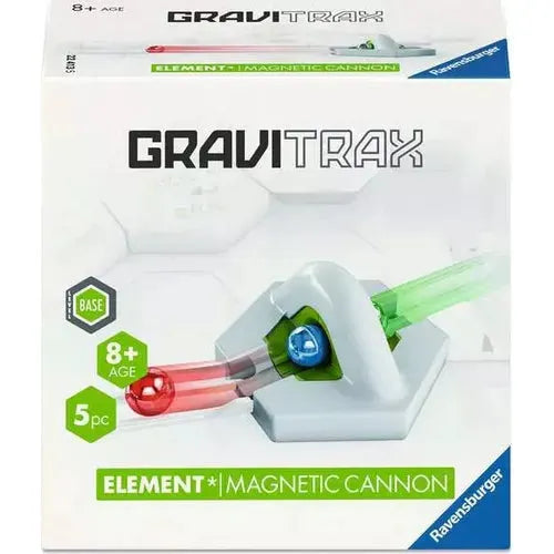 GraviTrax Element Magnetic cannon | Accessories Add-on to Starter kit - Marble Run & STEM Toy by Ravensburger Germany for Kids Age 8+