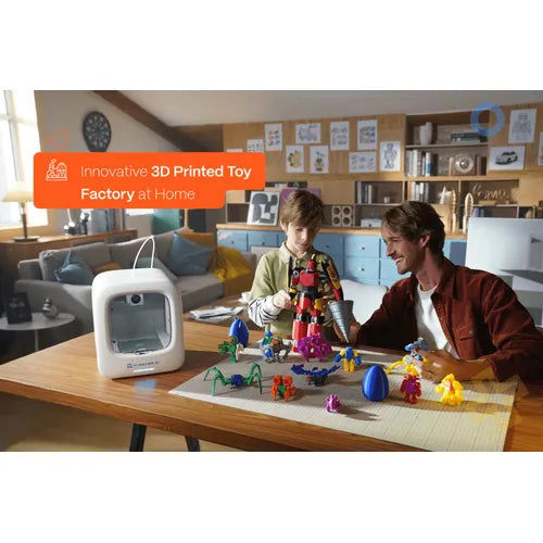 X-MAKER JOY Smart 3D Printer - Creating Endless Toys | IME3D-JOY Educational Set by AOSEED for Kids Age 4+