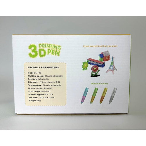 3D Printing Pen | Low Temp High Quality filament | LP06 Art Set for Age 4+