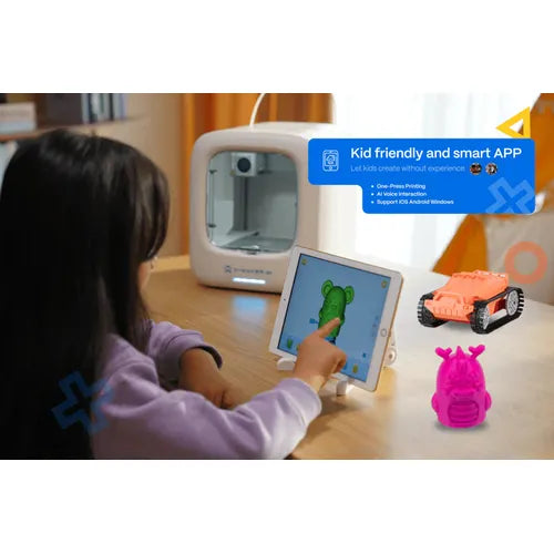 X-MAKER JOY Smart 3D Printer - Creating Endless Toys | IME3D-JOY Educational Set by AOSEED for Kids Age 4+
