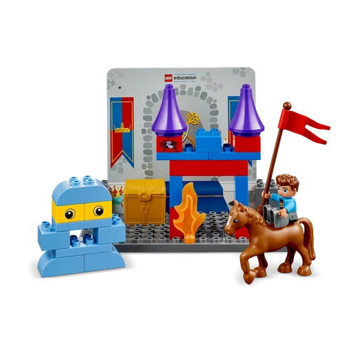 مجموعة LEGO Education StoryTales مع مساحة تخزين 45005 | DUPLO 109 قطعة لتطوير اللغة للأطفال من سن 3 سنوات فما فوق 