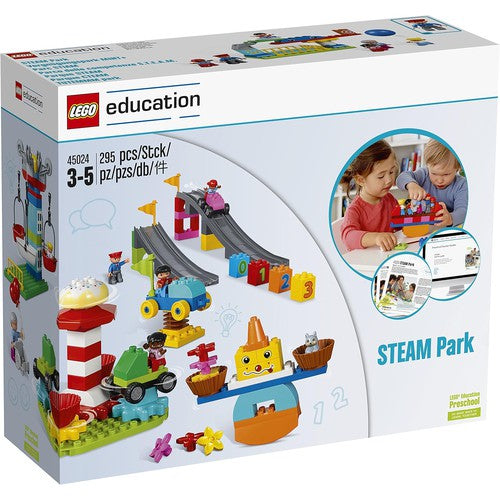 LEGO® Education STEAM Park - 45024 | 295 ٹکڑے بچوں کے لیے تعمیراتی مہارتوں کا سیٹ (3 سال اور اس سے زیادہ عمر کے لیے)