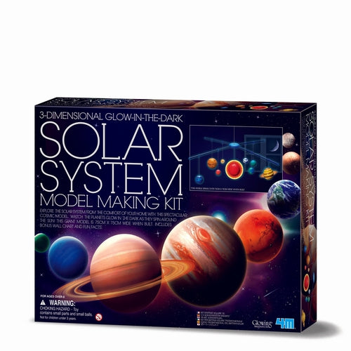 4M 3D Solar System Model Making Kit | Science Kit for Kids Age 8+