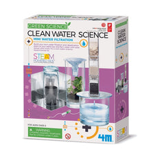Load image into Gallery viewer, 4M Green Science - Clean Water Science | Educational Science Set for Kids Age 5+
