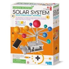 Load image into Gallery viewer, 4M Hybrid Solar-Powered Solar System 03416 - Motorised Planetarium Science Set for Kids age 5+
