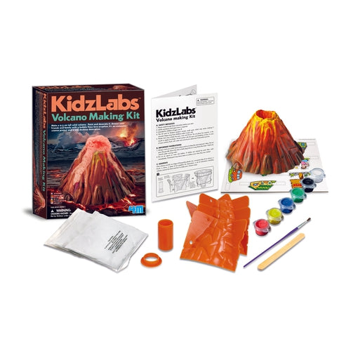 4M Kidz Labs - Volcano Making Kit | 8 سال سے زیادہ عمر کے بچوں کے لیے سائنس سیٹ
