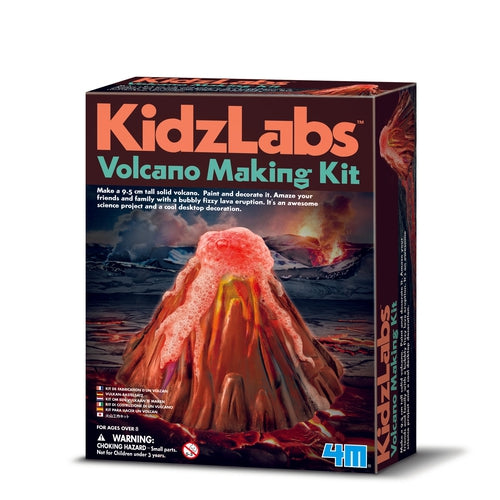4M Kidz Labs - Volcano Making Kit | Science Set for Kids Age 8+