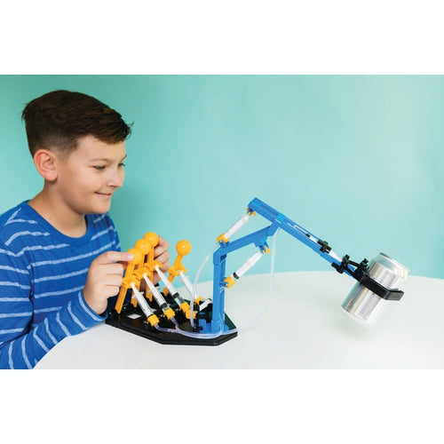 4M Kidzlabs - Mega Hydraulic Arm | Robotic Technology and Engineering Kit for Kids Age 8+