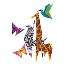 تحميل الصورة في عارض المعرض ، 4M Little Craft - Origami Zoo Animals | Arts and Crafts Kit for Kids Age 5+
