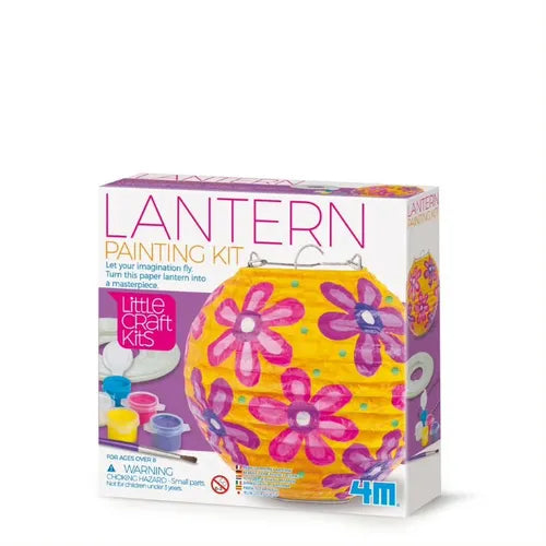 4M - Little Craft - Lantern Painting Kit - 04767 | Art / Craft Set for Kids 5+