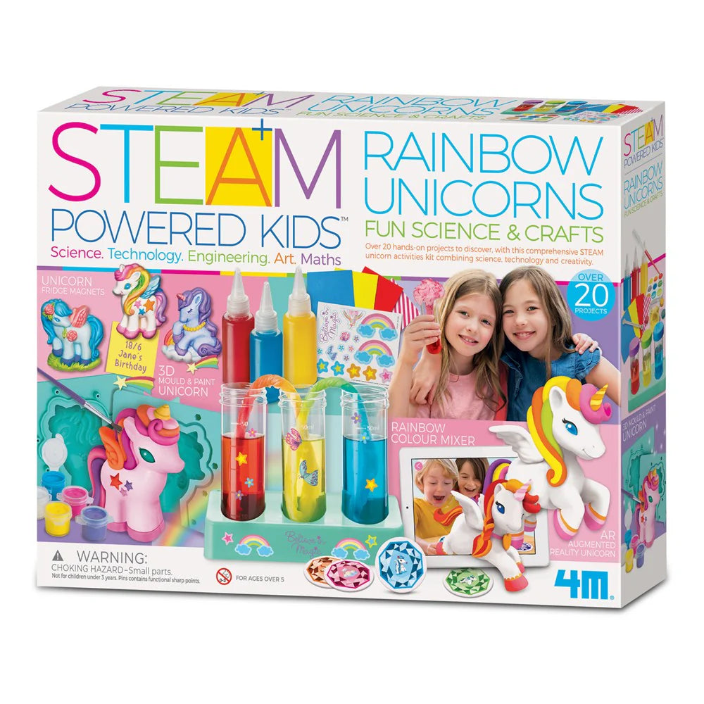 4M - Rainbow Unicorns - 05541 | Art / Craft Set for Kids 5+