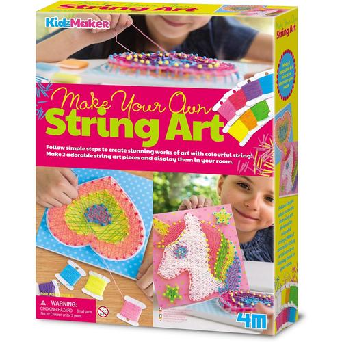 4M String Craft - 04752 | Art / Craft Set for Kids 5+