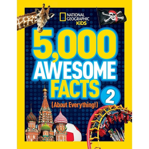 5000 Awesome Facts (about Everything! '2') - Reading Book by National Kids | Age 8+