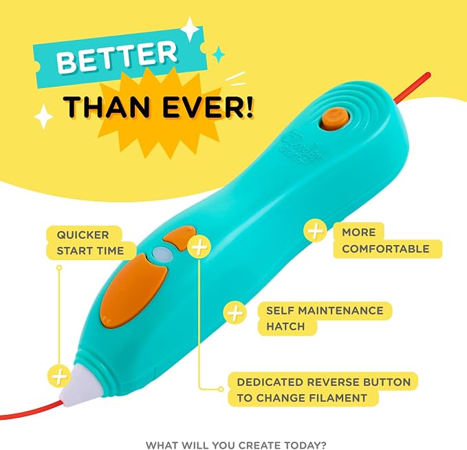 Start+ 3D Printing Pen | Essential Art & Craft Set by 3Doodler US for Kids Ages 6+