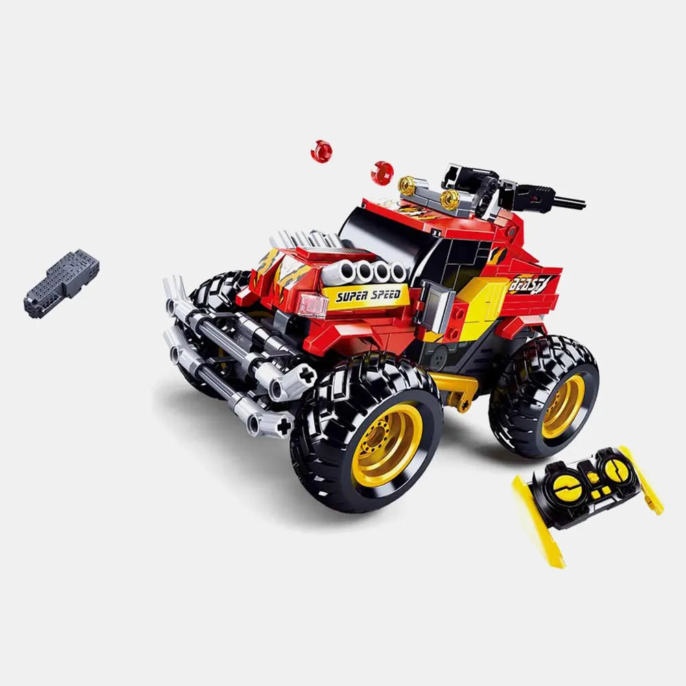 Sluban Power Bricks R/C Off Road Vehicle | 265 Pcs Construction Set Lego-like for Kids Ages 8+