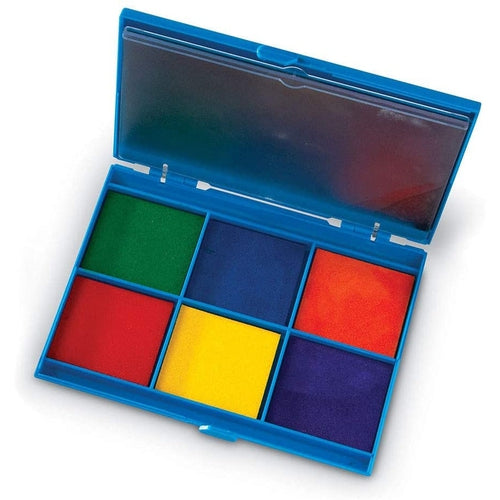 7-Color Dual Stamp Pad | Washable - Nontoxic Ink | Art and Craft set by Learning Resources US | Age 3+