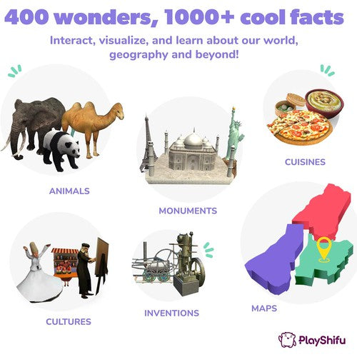 PlayShifu Orboot Earth | Smart Globe - Our Earth powered by Augmented Reality | Interactive Edu Set for Kids 4+