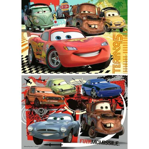 Ravensburger New Adventure 2x24p | Pixar Cars Puzzle Construction Set by Ravensburger Germany for Kids 4+