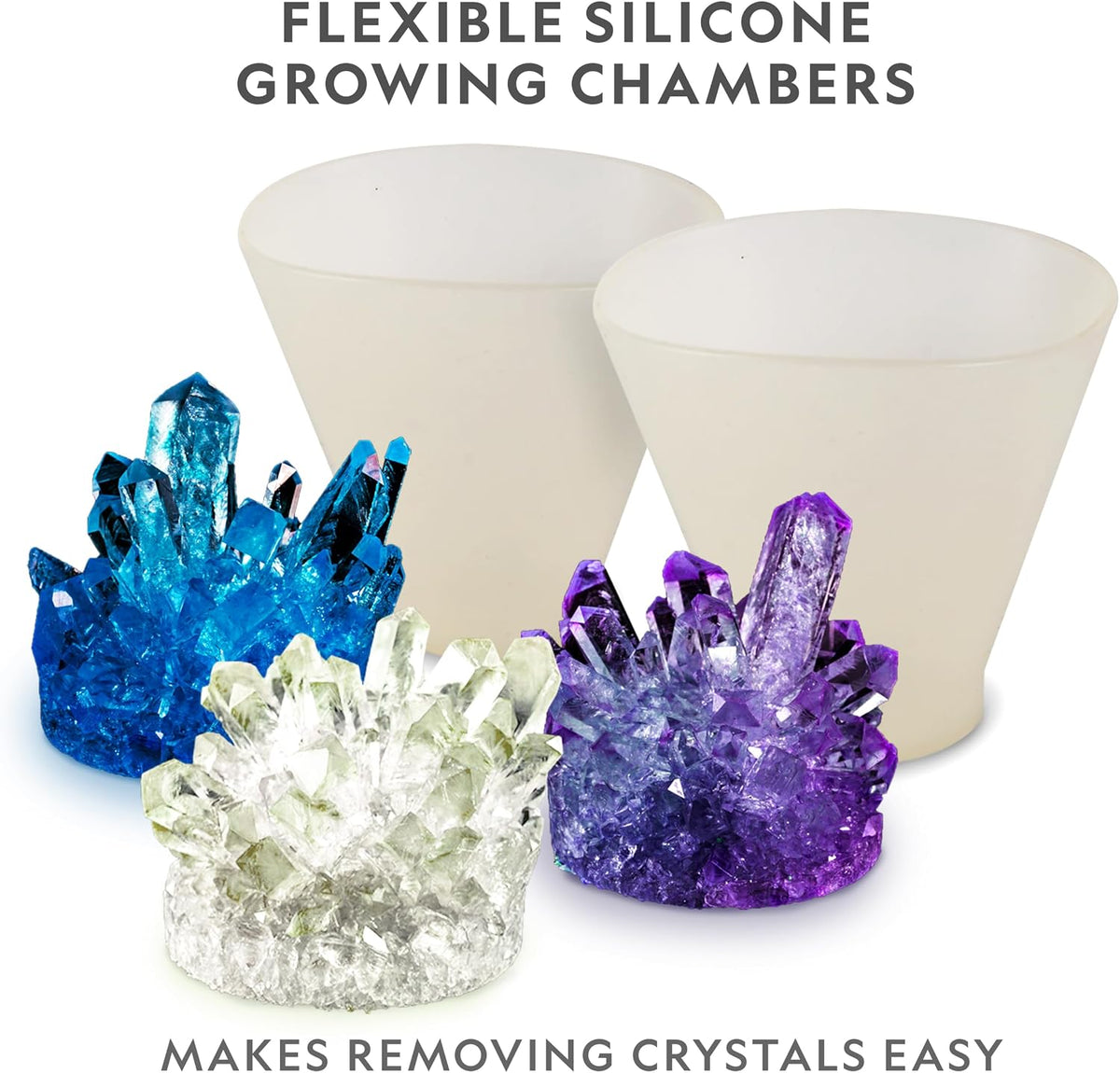 National Geographic Mega Crystal Growing Lab| Science set for Kids Ages 8+