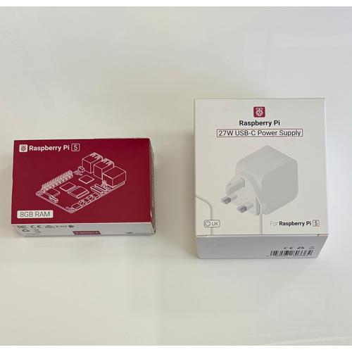 Raspberry Pi 5 – 8 جيجا بايت رام / معالج 2.4 جيجا هرتز | طراز B - مجموعة تعليمية DEDB0624 في المملكة المتحدة 