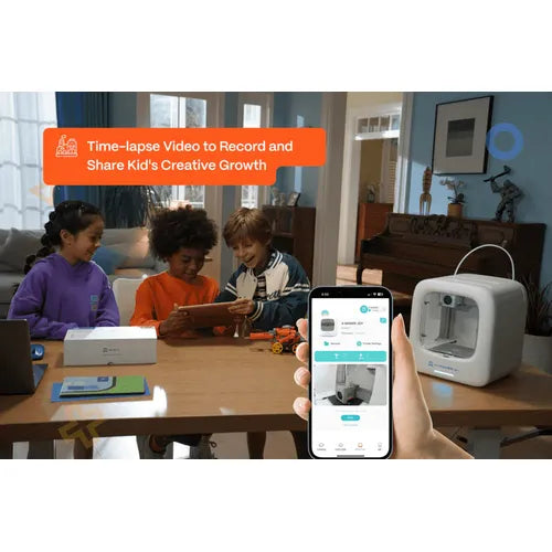X-MAKER JOY Smart 3D Printer - Creating Endless Toys | IME3D-JOY Educational Set by AOSEED for Kids Age 4+