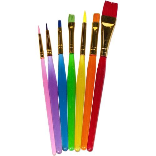 Artist Brushes, Assorted Sizes Blist Carded, 7 pcs (CA-10700)  | Art and Craft Set by Cra-Z-Art