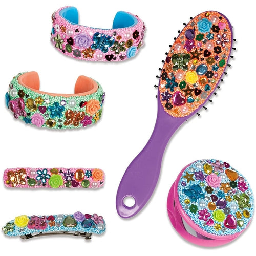 Beady Fashion, Decorate accessories wih gems and flowers | Art & Craft set Galt UK | Ages 6+