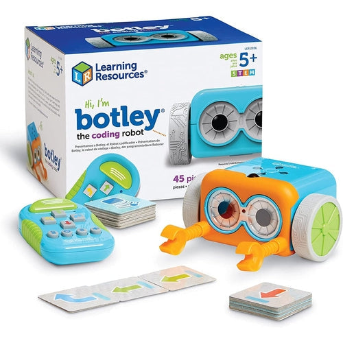 Botley the Coding Robot - LER2936 | 45 pieces Coding Robot by Learning Resources US | Age 5+