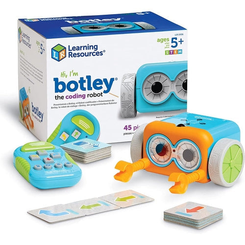 Botley the Coding Robot | 45 pieces Coding Robot by Learning Resources US | Age 5+
