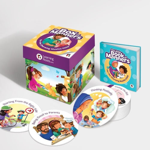 Box of Manners - کارڈز والی کتاب، LearningRoots کی طرف سے | عمر 5+