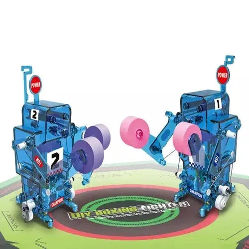 Boxing Fighter Robot | Learn principals of Mechanical Rotation  | DIY Technology / Engineering Set for Kids 8+