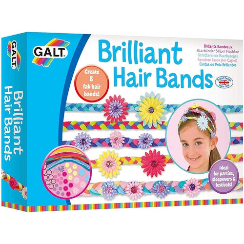 Brilliant Hair Bands | Creat and Fab Hair Bands | Craft set by Galt UK | Age 6+