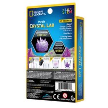 تحميل الصورة في عارض المعرض ، Carded Purple Crystal Lab | مجموعة العلوم من ناشيونال جيوغرافيك للأطفال من سن 8+

