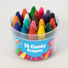 Load image into Gallery viewer, Chunky Crayons - 20 Pieces, Easy to Hold Crayons for Kids | by Galt UK | Ages 3+
