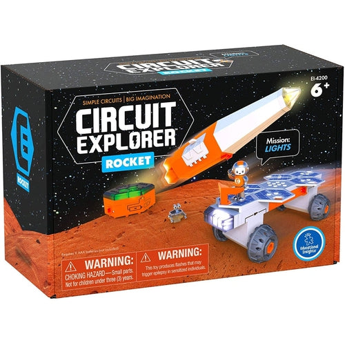 Circuit Explorer Rocket | Techology Engineering set by Learning Resources US | Age 6+