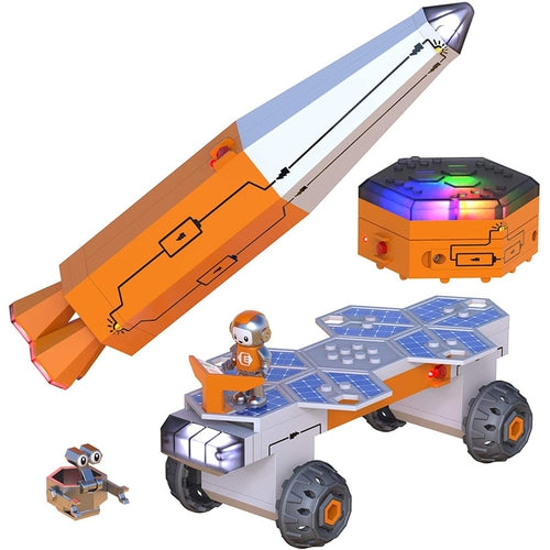 Circuit Explorer Rocket | Techology Engineering set by Learning Resources US | Age 6+