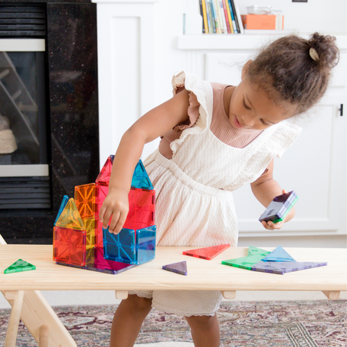 Magna-Tiles Classic 100-Piece Set - 04300 | Construction Set for Kids Age 3+