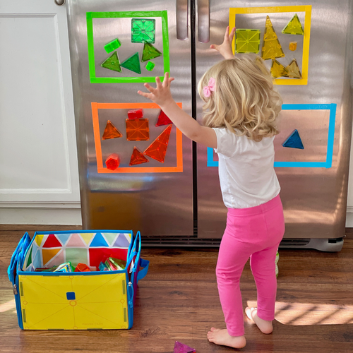 Magna-Tiles Classic 100-Piece Set - 04300 | Construction Set for Kids Age 3+