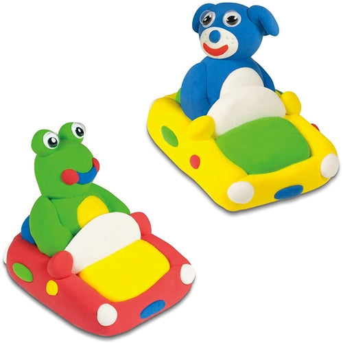 Clay Cars | Create 2 Fun Animal Cars | Art & Craft set by Galt UK for Kids Ages 5+