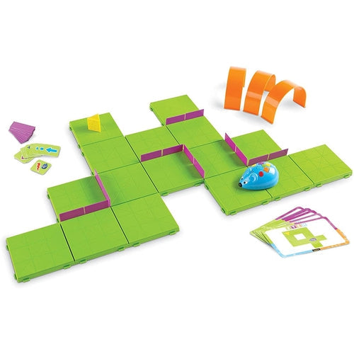 Code & Go Robot Mouse | 83 Pieces Coding Robot | Technology Set by Learning Resources US |  Age 4+