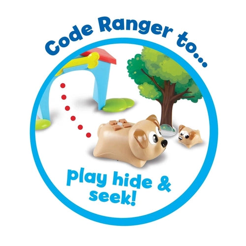 Coding Critters® Ranger & Zip | 22 pieces Coding Robot by Learning Resources US | Age 4+