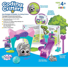 Load image into Gallery viewer, Coding Critters® Scamper &amp; Sneaker | 22 pieces Coding Robot by Learning Resources US | Age 4+
