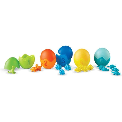 Counting Dino Sorters | Math Set of 60 Colored Dinosaurs by Learning Resources US | Age 3+