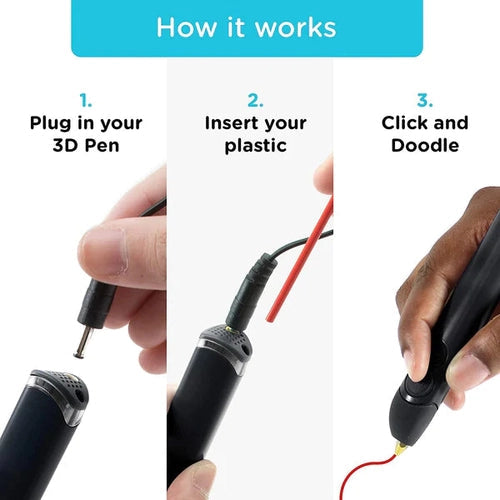 Create+ 3D Printing Pen | Essential Art & Craft Set by 3Doodler US for Kids Age 14+